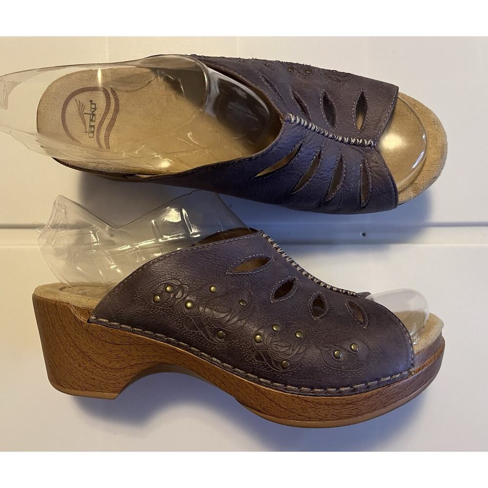 Dansko Women's Sandals - Purple and Brown